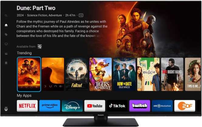 Fernseher 4K LED Ultra HD TV TB-65W60AEZ 