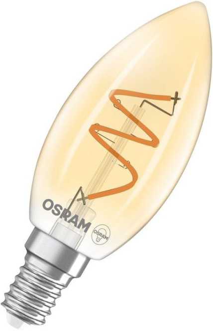 LED Globelampe VINTAGE 1906 Classic SLIM FILAMENT dimmbar 3,5W 922 Gold E14 