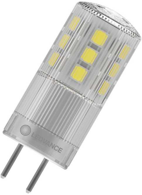 LED Lampe PIN 12V P 3,3W 827 Clear GY6,35 