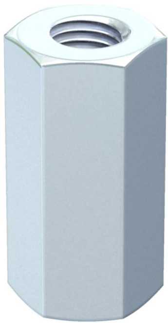 Verbindungsmuffe für Gewindestange M10x40mm St G 