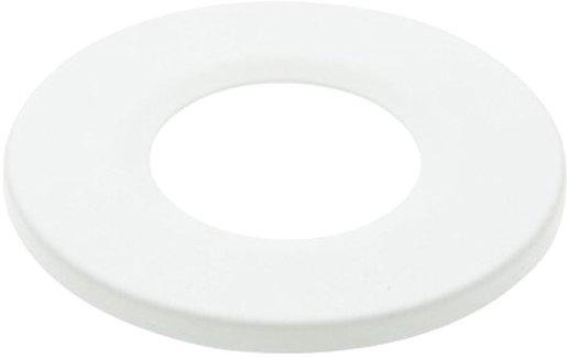 Zierring für MULTISCREW rund weiss matt 