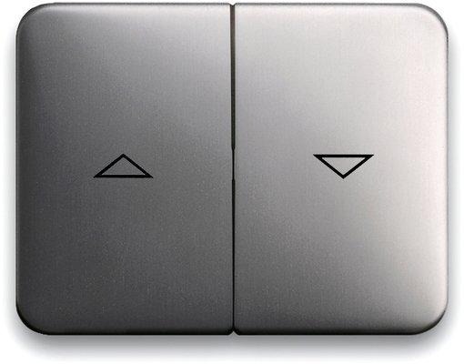 Wippe alpha für Unterputz Jalousieschalter/-taster Platin 