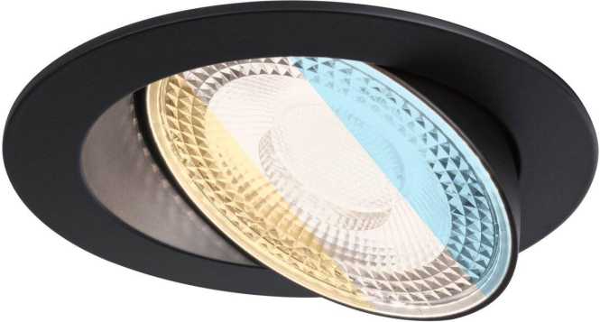 LED Einbauleuchte White Select Aumus Einzelspot rund 105mm 90° 5W 700lm 230V 