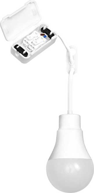 Baustellenfassung 10W 840 LED CLA75 mit Steckklemmen (3er-Pack) 