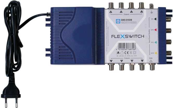 Multischalter FLEXSWITCH 5 in 8 Stand alone 
