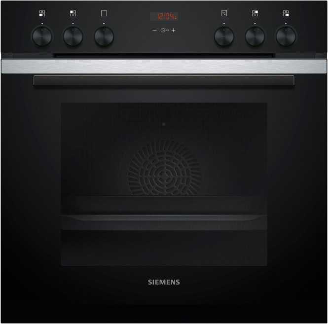 Einbau-Herd iQ300 60 x 60 cm Edelstahl 