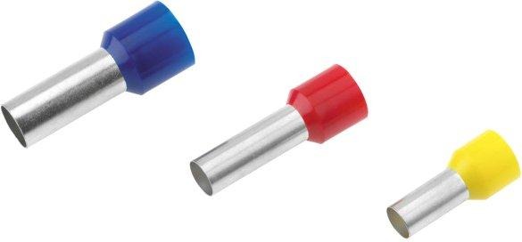 Isolierte Aderendhülse 10 mm² x 12 mm rot 