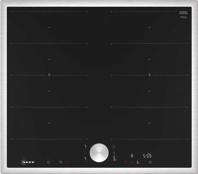 Induktionskochfeld mit Rahmen aufliegend 60 cm T66STX4L0 