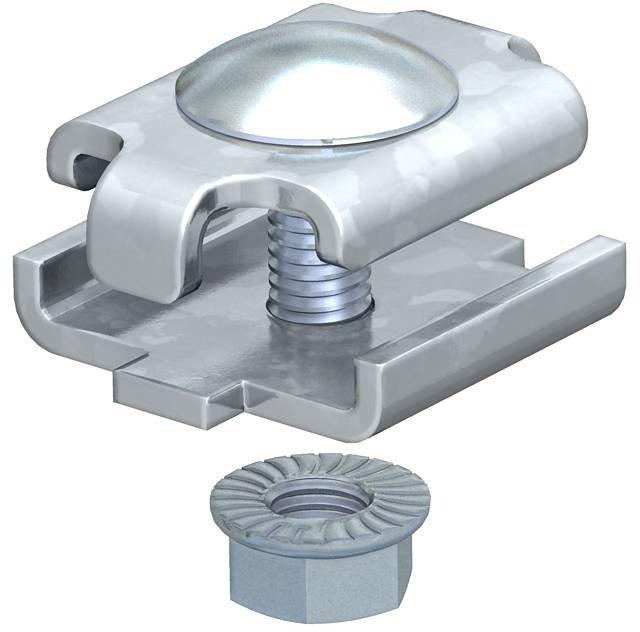 Stoßstellenverbinder für Gitterrinne St FT 
