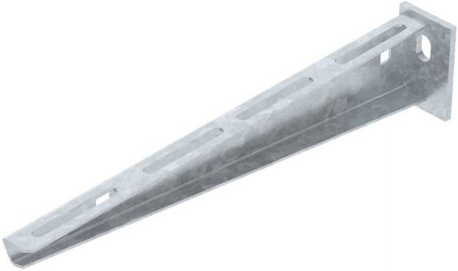 Wand- und Stielausleger mit angeschweißter Kopfplatte B310mm St FT 