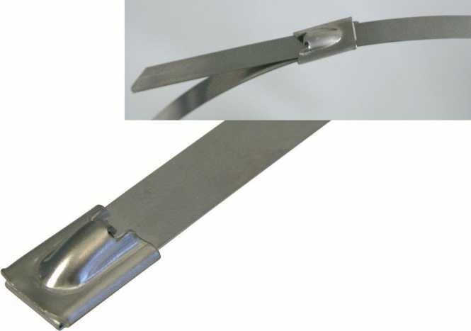 Stahlkabelbinder SS 316 mit Kugelverschluss 