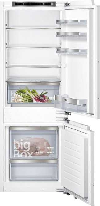 Einbau-Kühl-Gefrierkombination mit Gefrierbereich unten 231 Liter 