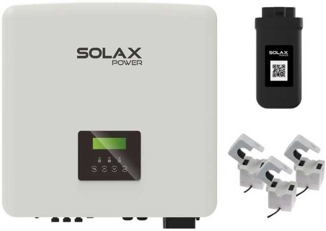 Hybrid-Wechselrichter 3-phasig 10 kW Wifi-LAN CT-kompatibel 