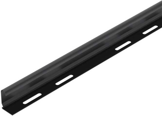 Trennsteg für Kabeltragsysteme 45x2995 Stahl PES135 - Polyester tiefschwarz 