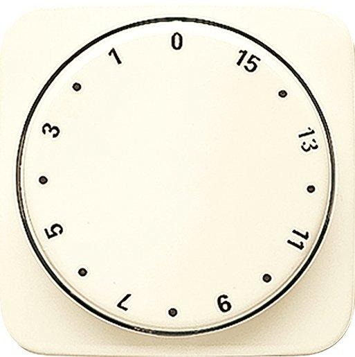 Abdeckung Duro 2000 für Zeitschaltuhr 15 Min. cremeweiß glänzend 