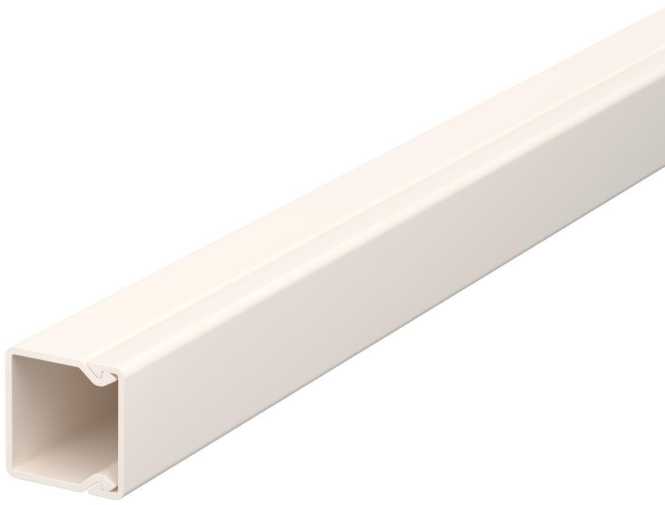 Leitungsführungskanal mit Bodenlochung 20x20 mm cremeweiß 