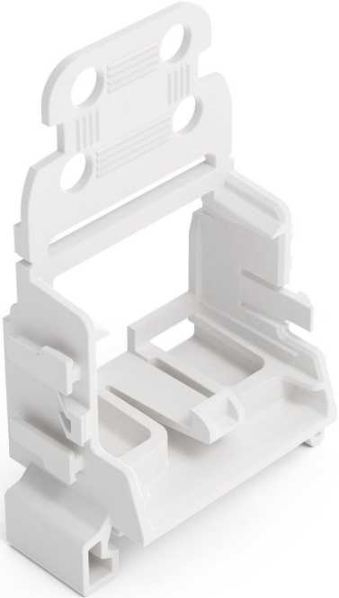 Befestigungsadap. für Tragschiene 35 für 10-Klemme Serie 221 weiß 