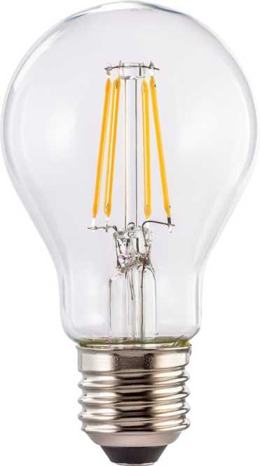 LED-Filament E27 806lm Glühlampe Warmweiß klar dimmbar 