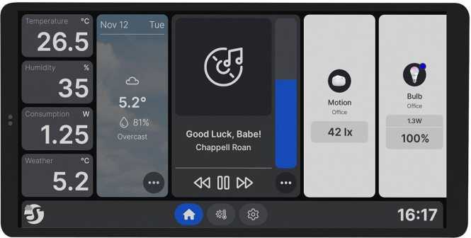 Wall Display X2 schwarz 