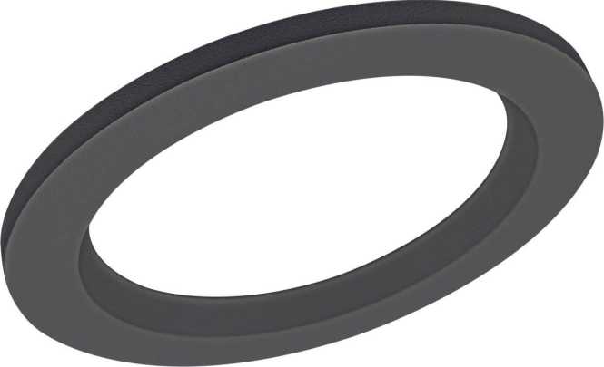 Ring austauschbar zu Downlight COMFORT D100mm schwarz 
