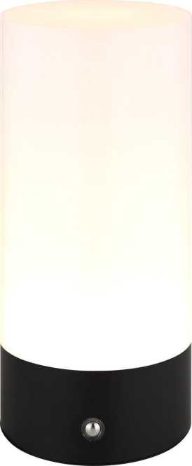 Tischleuchte 1,8W LED RGBW 160lm Lex schwarz +Akku 