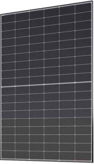 PV-Modul 450 WP Hochleistungs-96-Halbzellenmodul schwarzer Rahmen 