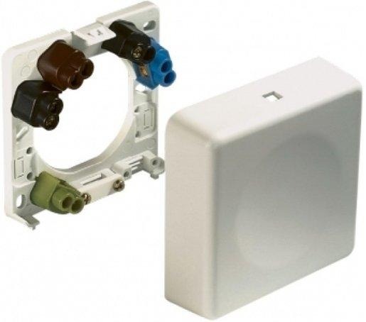 Geräte-Anschlussdose UP-AP weiß Klemmen 5x6 mm² 