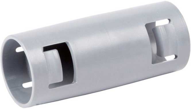 Flex-Muffe 63 zugfest grau 