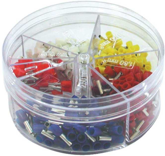 Aderendhülsen in Streudose Farbserie II 