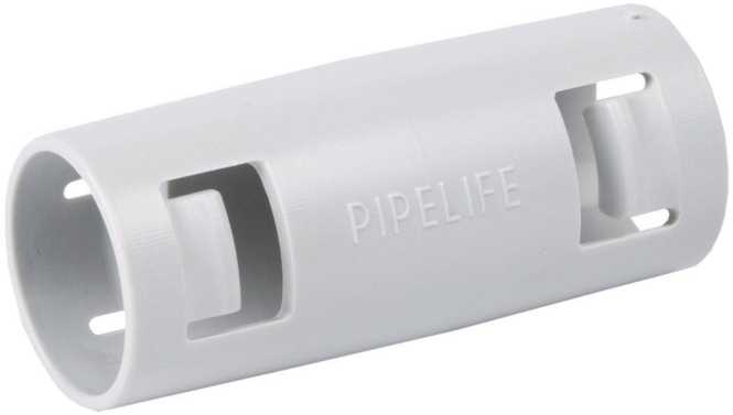 Flex-Muffe 25 zugfest hellgrau 