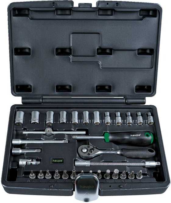 Steckschlüsselsatz 1/4 33-teilig 