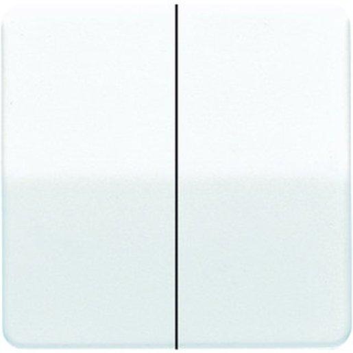 Wippe für Serien-Wippschalter Serien-Tastschalter BA 2fach elektroweiß 