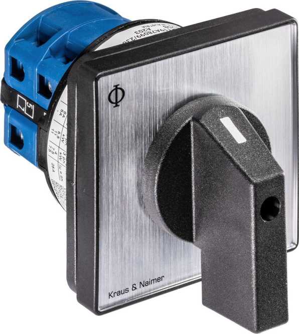 Ausschalter 3polig 60° 4-Lochbefestigung 