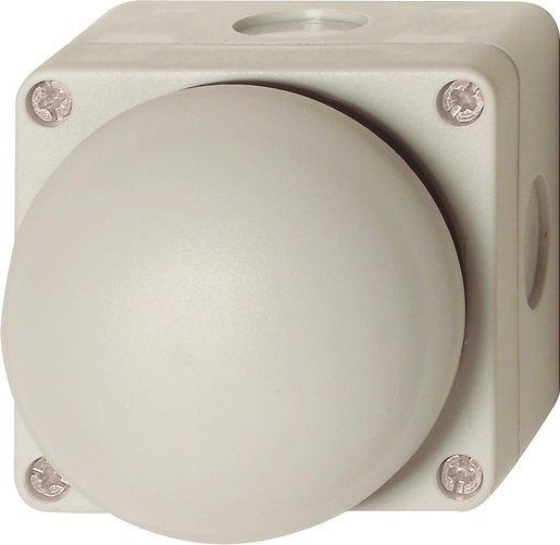 Fußtaster grau Ø70mm gekaps. 1S+1Ö 