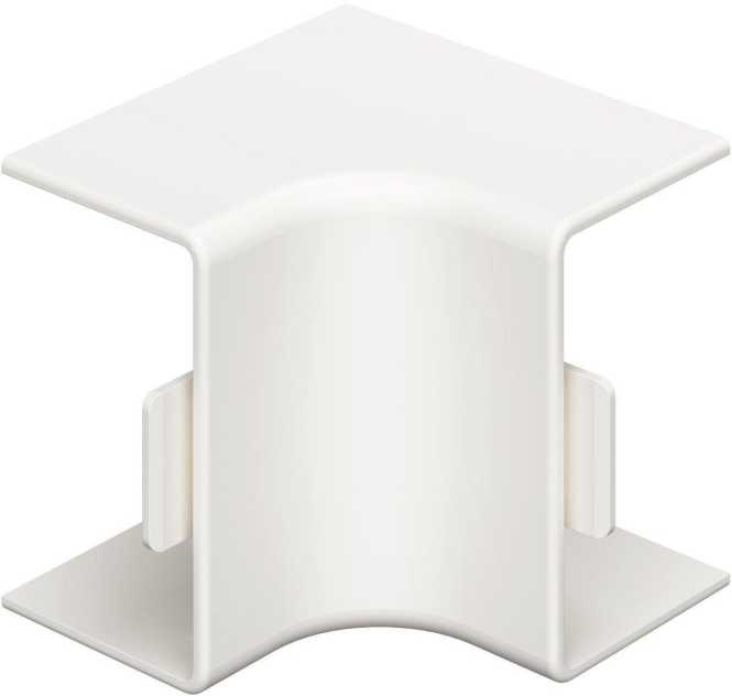 Inneneckhaube 25x40mm PVC reinweiß RAL 9010 