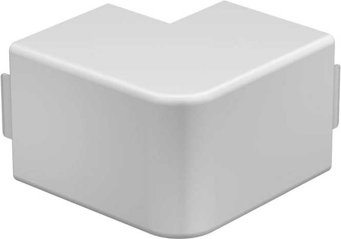 Außeneckhaube 60x60mm PVC reinweiß RAL 9010 