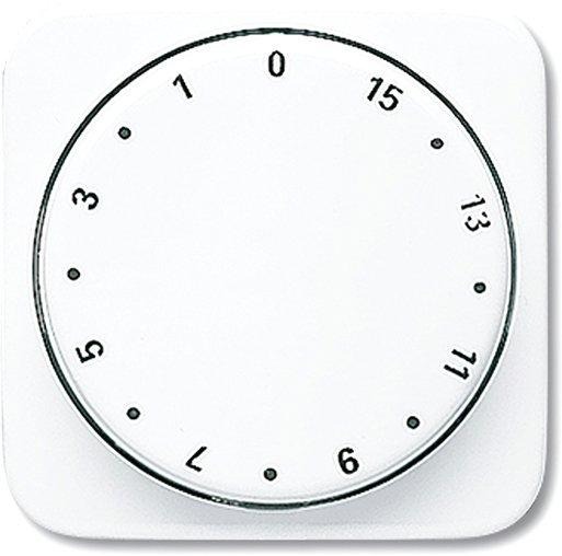 Abdeckung Reflex SI für Zeitschaltuhr 15 Min. alpinweiß glänzend 