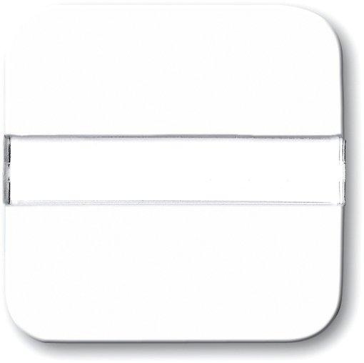 Wippe für Beschriftungsfeld Lichtleiter alpinweiß glänzend 