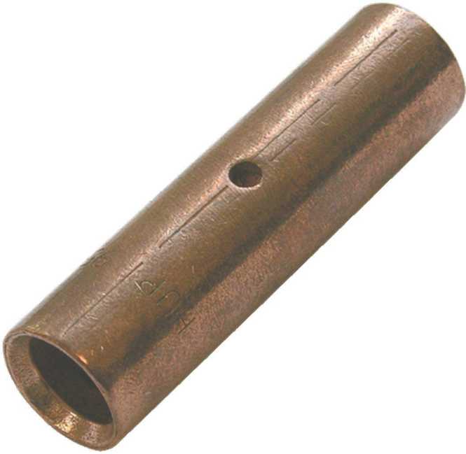 Pressverbinder DIN 46267 blank 25 mm² 