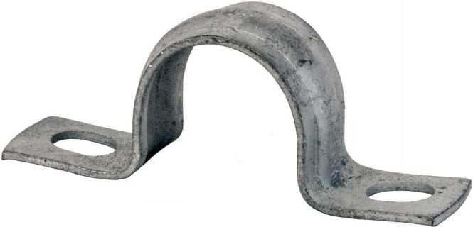 2-lappige Stapaschelle 50 verzinkt 
