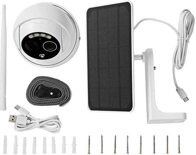 SmartLife Außenkamera Full HD 1080p IP65 mit Bewegungssensor Nachtsicht 