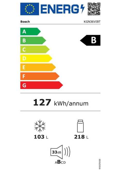 Kühl-Gefrierkombination Serie 4 KGN36VIBT 