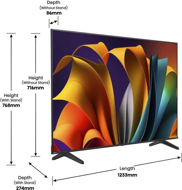 Fernseher UHD Smart TV 55A6N 