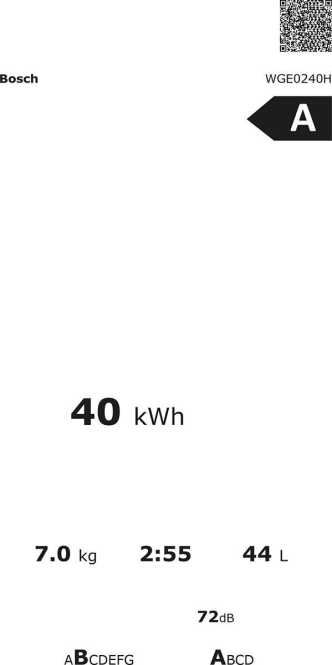 Waschmaschine Serie 2 1400 U/min 7 kg weiß WGE0240H 