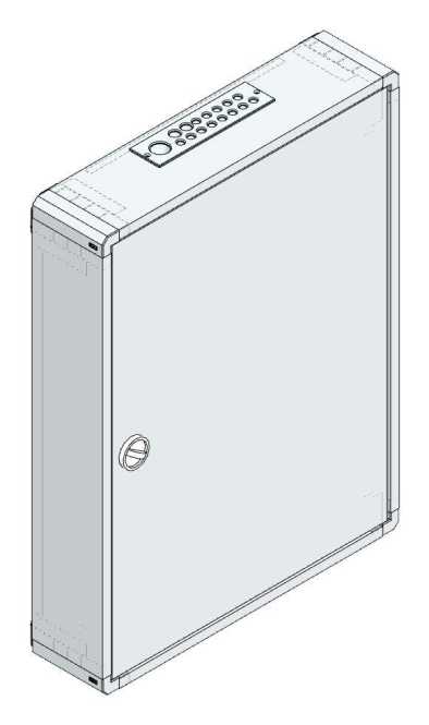 AP-Installations-Flachverteiler Einsatz 4EBS (88TE) 