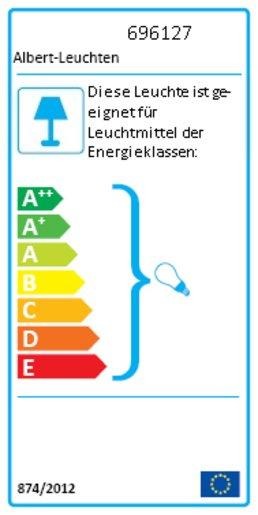 Wandleuchte 1X75W E27 IP44 