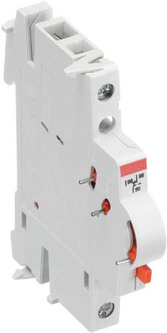 Signalkontakt/Hilfsschalter umschaltbar 1 Wechsler 10A Rechtsanbau 