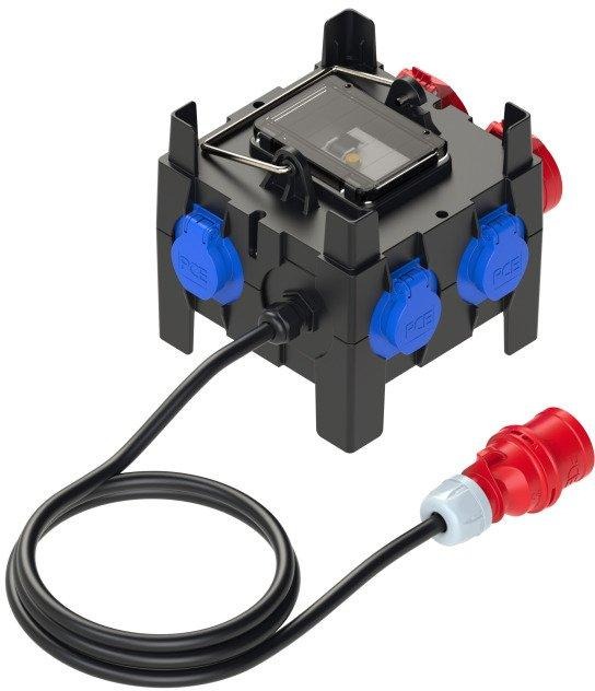 Kunststoff-Mobilverteiler Imst BV 2x16/5 5xSSD 2m5G2.5 St16/5 Pc S 