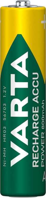 Microzelle AAA Akku 800 mAh 4 Stk Ready to use 