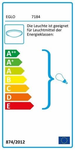 Deckenleuchte E27 2x60W chrom/Glas satiniert SALOME 